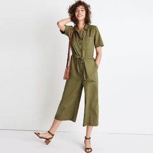 Madewell Wide Leg Utility Jumpsuit